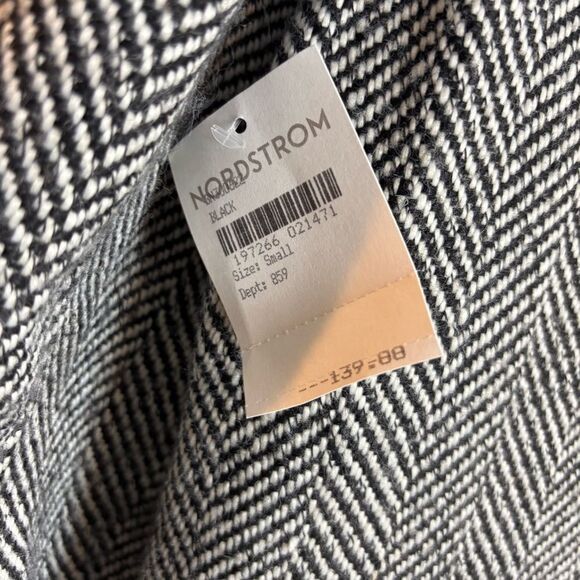 Steve Madden Women's Prince Herringbone Double-Breasted Top Coat Size Small NEW - Picture 12 of 16